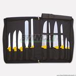 Borsa con manico con 11 coltelli, misure: 46 x 32 x 5 cm. Millennium3. Set vari  3993 PLC