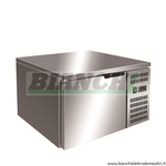 Abbattitore di Temperatura Professionale inox AISI304, 3 Teglie GN2/3, sonda al cuore, Blast chiller, mod G-T3 Forcar