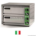 B1+1 Forno professionale doppio per pizza. doppia camera 41x36 Fama