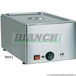 BM21 TAVOLA CALDA DA BANCO RESISTENZA A SECCO 2 GN 1/1 H150 TEMPERATURE DIFFERENZIATE Forcar