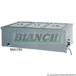 BM1780 TAVOLA CALDA DA BANCO A BAGNOMARIA 1 GN 1/1 CON RUBINETTO Forcar