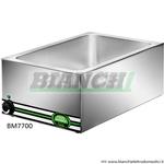 BM7700 TAVOLA CALDA DA BANCO BAGNOMARIA 1 GN 1/1 H150 1200W Forcar