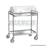 Carrello di servizio in acciaio inox per dolci formaggi e antipasti CA1390C Forcar