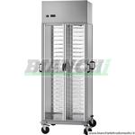 Carrello portapiatti antipasti armadiato refrigerato CA1439R 88 piatti 18/23. griglie verniciate. Forcar