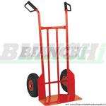 Carrello porta valigie/casse in acciaio portata 200 kg. CA1473 Forcar