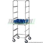 Carrello portacestelli in acciaio inox CP1442 Forcar