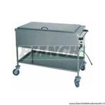 CS 1751 ESPOSITORE CALDO INOX BAGNOMARIA 1x GN1/1 Forcar