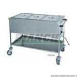 CTS 1757 ESPOSITORE CALDO INOX A SECCO 1 GN1/1 Forcar