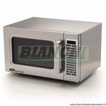 Forno a Microonde professionale acciaio inox Piatto Fisso 1100W 220V tastiera digitale. DECS11M Fama