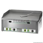 Fry Top inox a gas con superficie liscia, piano di cottura cm 65x48. FRY2LM Fimar