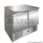 Saladette refrigerata, temperatura positiva +2° +8°C con struttura in acciaio inox AISI304 mod S901 Forcar