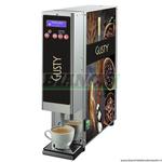 Distributore di caffe al Ginseng, erogatore singolo e telaio inox, ideale per prodotti solubili. Modello: M1 Gusty