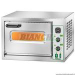 Fornetto pizza MICROV 1C altezza camera 22 cm, telaio inox. Fimar