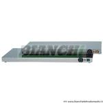 Piano caldo 50x35 in acciaio inox con termostato. PC4750 Forcar