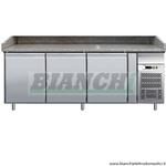  Banco Pizza refrigerato Temp. +2/+8 C° Telaio Inox AISI304. Mod: PZ3600TN Forcar