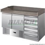 Banco pizza Tavolo Refrigerato +2°/+8°C capacità 257 lt mod. S903PZCAS Forcar