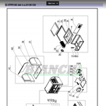 Ricambio RC0818. Anta DX per vetrinetta VPR100 Forcar