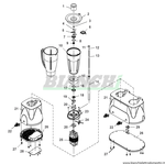 Ricambio CO7078. Lama per Frullatore mod. FR150 Fimar Fimar