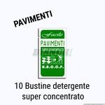 Pulizia pavimento, super concentrato. N° 10 bustine monodose Bianchi