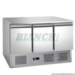 Saladette refrigerata statica, AISI201, 3 porte. Modello: S903TOPFC Forcar Forcold